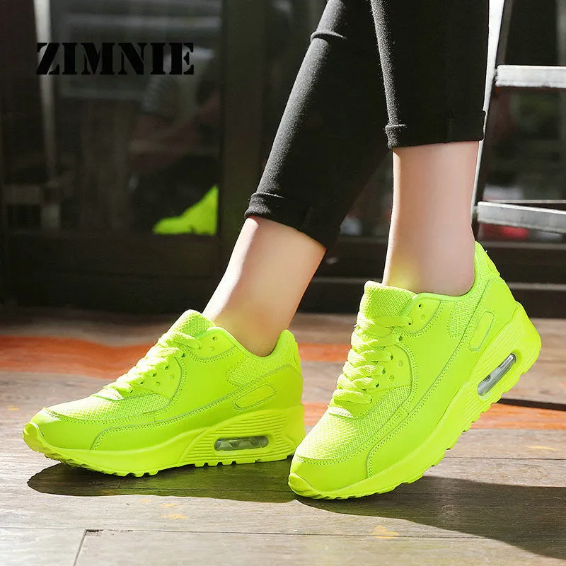 ZIMNIE Brand Newest Spring Autumn Running Shoes For Outdoor Comfortable Women Sneakers Women Breathable Sport Shoes Size 36-40